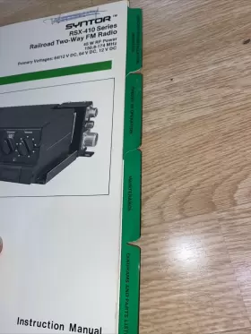 68P80100W51-B MOTOROLA Syntor Fm Radio Instruction Manual #2