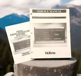 FS-1550 NUTONE Radio Cassette Intercom Service Schematic