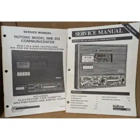IMB-313 NUTONE SERVICE MANUAL Communicenter
