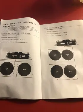 8900-2124 ORION Amplifier Owners Manual Booklet Hcca #3