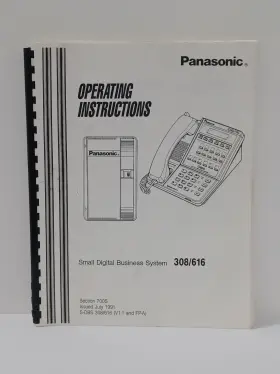 7A0701Z9BJ PANASONIC Operating Digital Manual