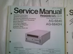 AG-6840 PANASONIC Paper Service Manuals #3