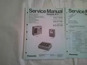 AG-7450 PANASONIC Paper Service Manuals #2
