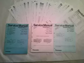 AG-7750 PANASONIC Paper Service Manuals #2