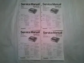 NV-1000A PANASONIC Paper Service Manual