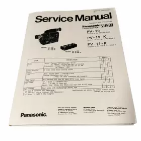 PV-19 PANASONIC Palmcorder Service Manual Schematic #2