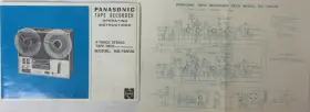 QQT1022 PANASONIC Stereo Tape Recorder Operating Manual