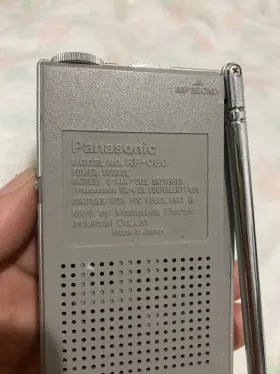 RF-080 PANASONIC Service Manual Radio #3