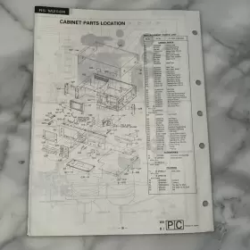 RS-M258R PANASONIC Technics Service Manual Cassette Deck #2