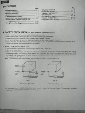 RS-T25 PANASONIC Technics Service Manual Cassette Deck #2