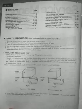 RS-TR257 PANASONIC Technics Service Manual Cassette Deck #2
