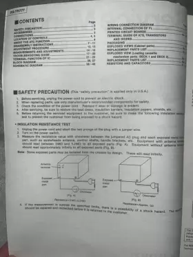 RS-TR777 PANASONIC Technics Service Manual Cassette Deck #2