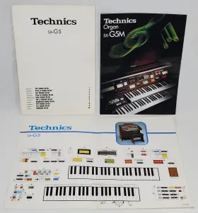 SQFG9490 PANASONIC Technics Organ Manual Instruction Ephemera