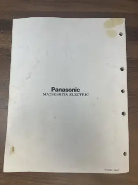 VRD-8408-102 PANASONIC Vcr Video Cassette Recorder Service #2