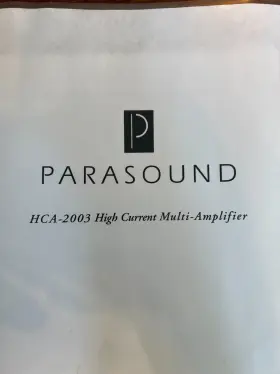 HCA-2003 PARASOUND Schematic Service Manual