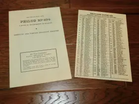 37-670 PHILCO Radio Instruction Booklet Station