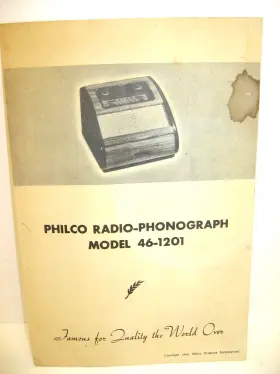 39-8187 PHILCO Radio Phonograph