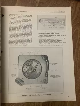 PR-2178 PHILCO Automatic Record Changer Service Manual #3