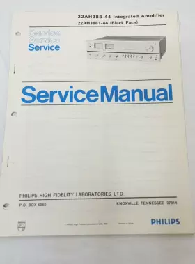 22AH388-44 PHILIPS Service Manual