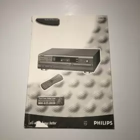 Philips Cdr 785 Audio Cd Recorder-owner S Manual Original