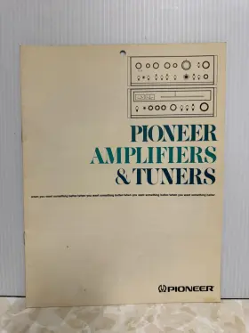 000E-F-8-75 PIONEER Amplifiers Tuners Catalog Receiver