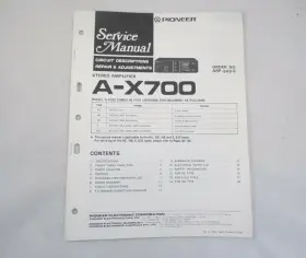 ARP-649-0 PIONEER Service Manual Repair Book Stereoamplifier