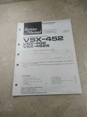 ARP2716 PIONEER Receiver Service Manual