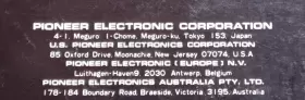 CT-3000M PIONEER Service Manual Cassette Deck #2