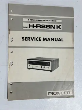 H-R88N PIONEER Service Manual