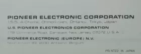 PL-5 PIONEER Turntable Service Manual #2