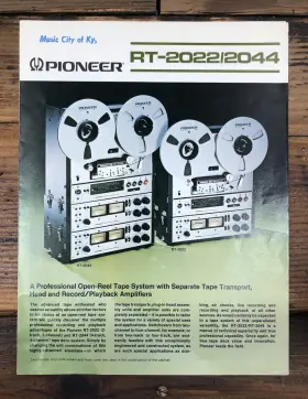 RT-2024 PIONEER Reel Foldout Brochure