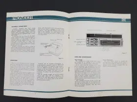 TP-777 PIONEER Track Car Stereo Owners Manual Booklet #3