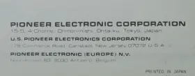 TX-9500 PIONEER Stereo Tuner Service Manual #2