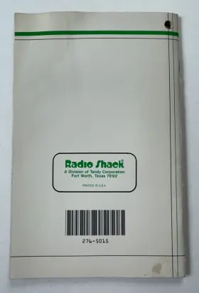 276-5015A RADIOSHACK Radio Engineers Mini Notebook Cat #3