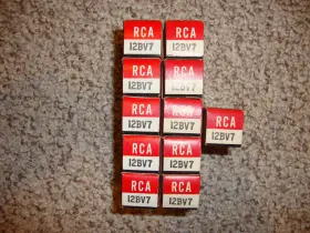 12BV7 RCA Nos Radio Vacuum Tubes