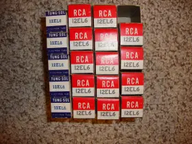 12EL6 RCA Nos Tung Radio Vacuum Tubes