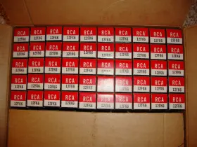 12FK6 RCA Nos Radio Vacuum Tubes Box