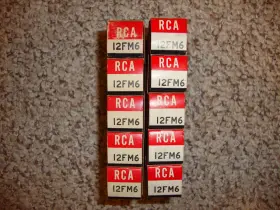 12FM6 RCA Nos Radio Vacuum Tubes