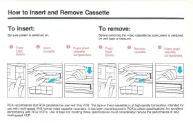 2817953-1 RCA Selectavision Vhs Vcr Owners Operating Manual #2