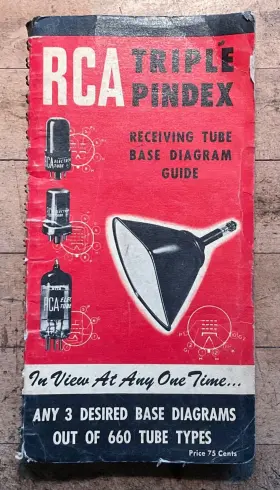 2F366-R2 RCA Triple Pindex Receiving Tube Base