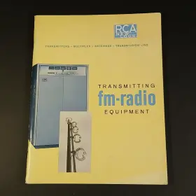 3J5060 RCA Transmitting Fm Radio Manual