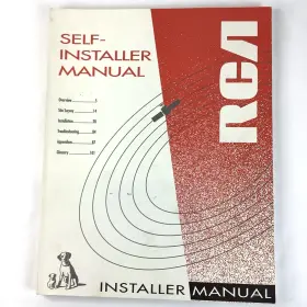 422-01A RCA Digital Satellite Installer Manual