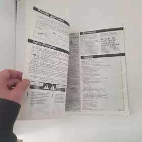 CC175 RCA Wonder Camcorder Owners Manual #3