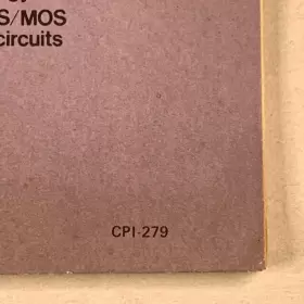 CPI-279 RCA Book Understanding Cmos Cos Mos Integrated Solid #2