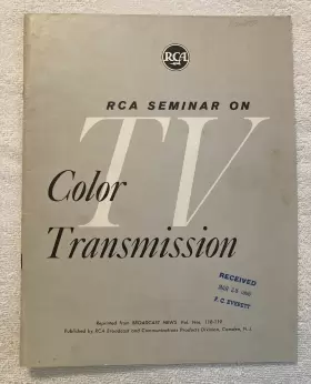 CTV-3264 RCA Seminar Television