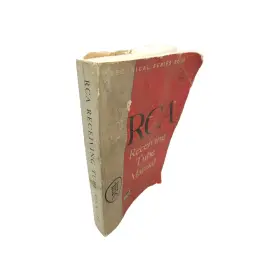 RC-23 RCA Recieving Tube Manual Vacuum Technical Book #2