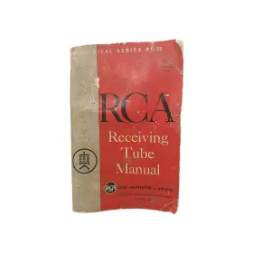 RC-23 RCA Recieving Tube Manual Vacuum Technical Book