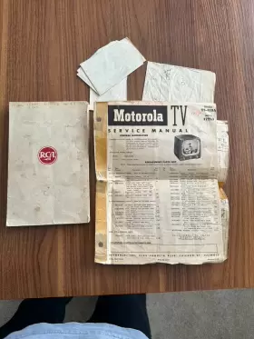 RC17 RCA Receiving Tube Manual Book Antique Tv Radio Service #2