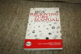 RC19 RCA Receiving Tube Manual Book Antique Tv Radio Service