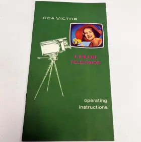 RD648 RCA Victor Television Operating Manual